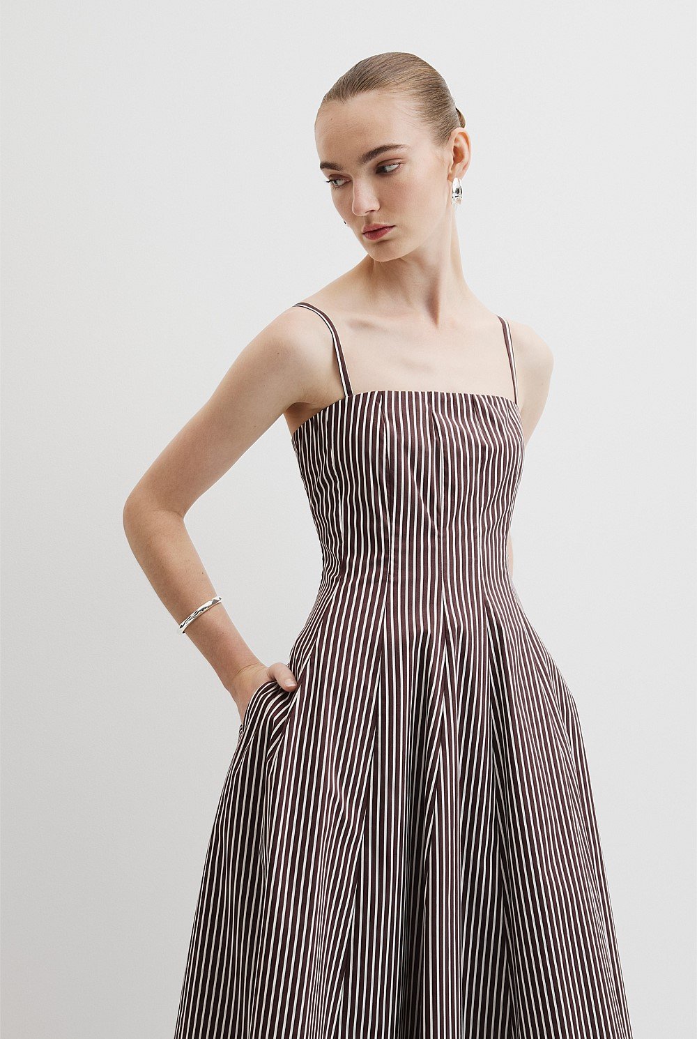 Stripe Cotton Sundress