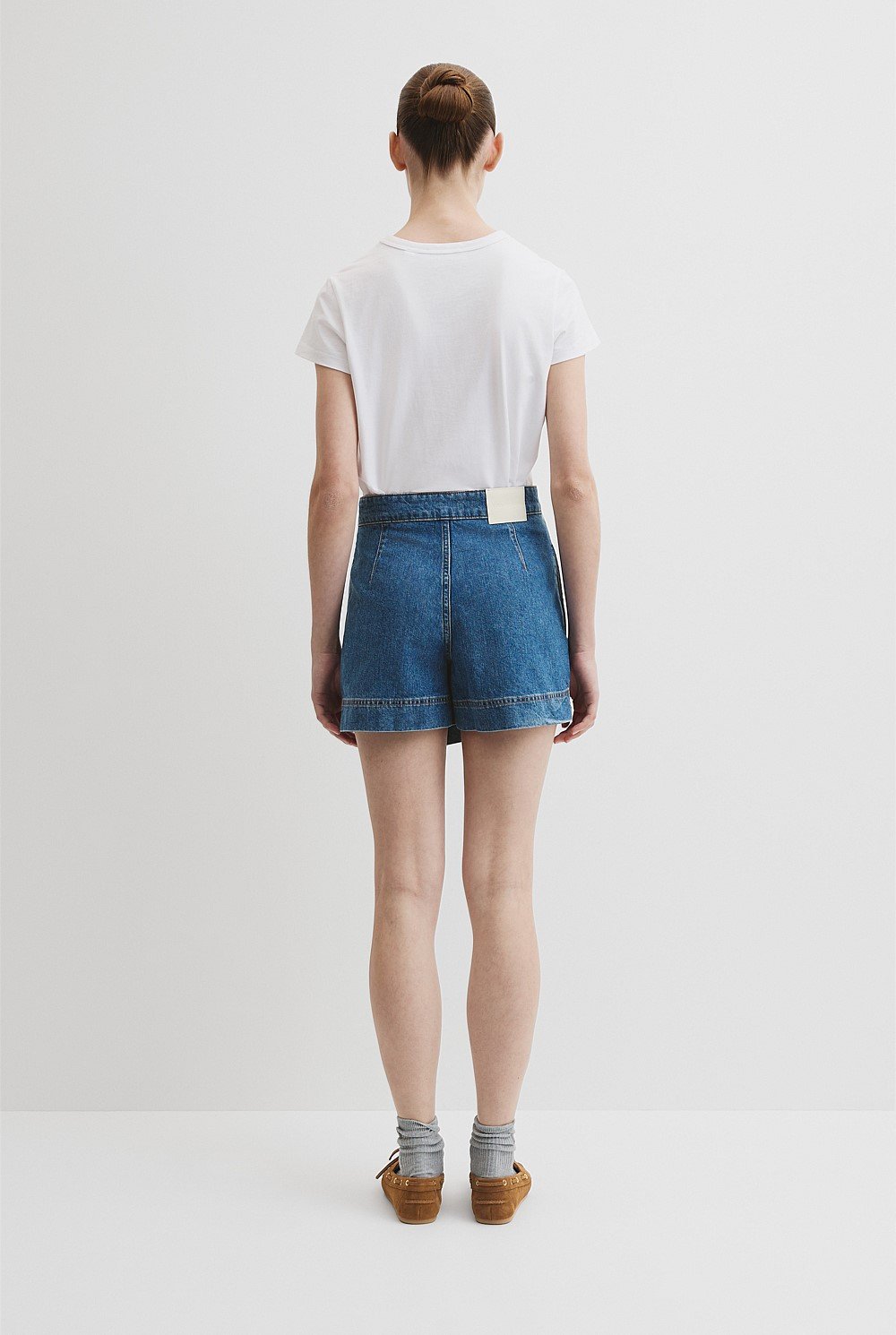Denim Skort