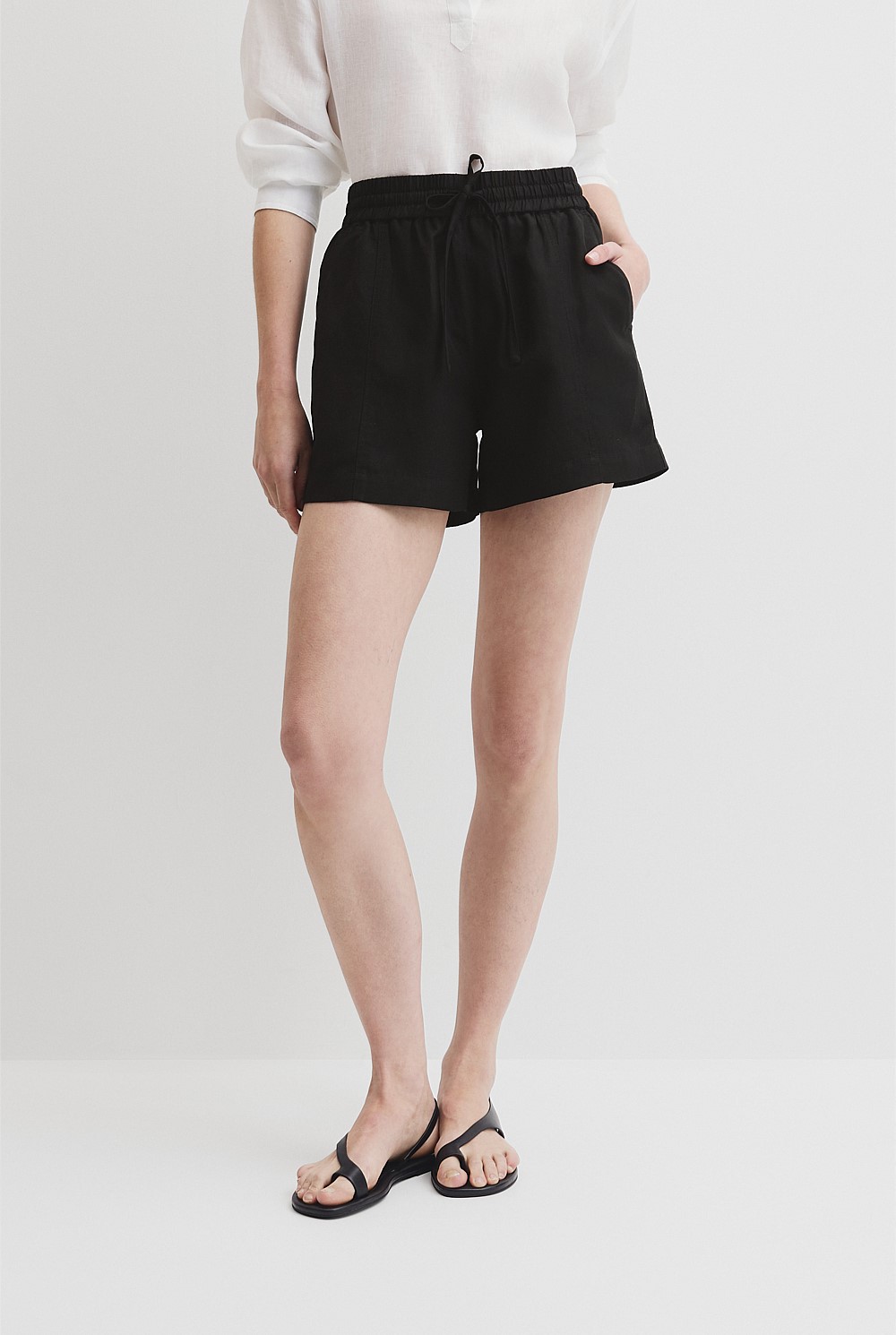 Panelled Short