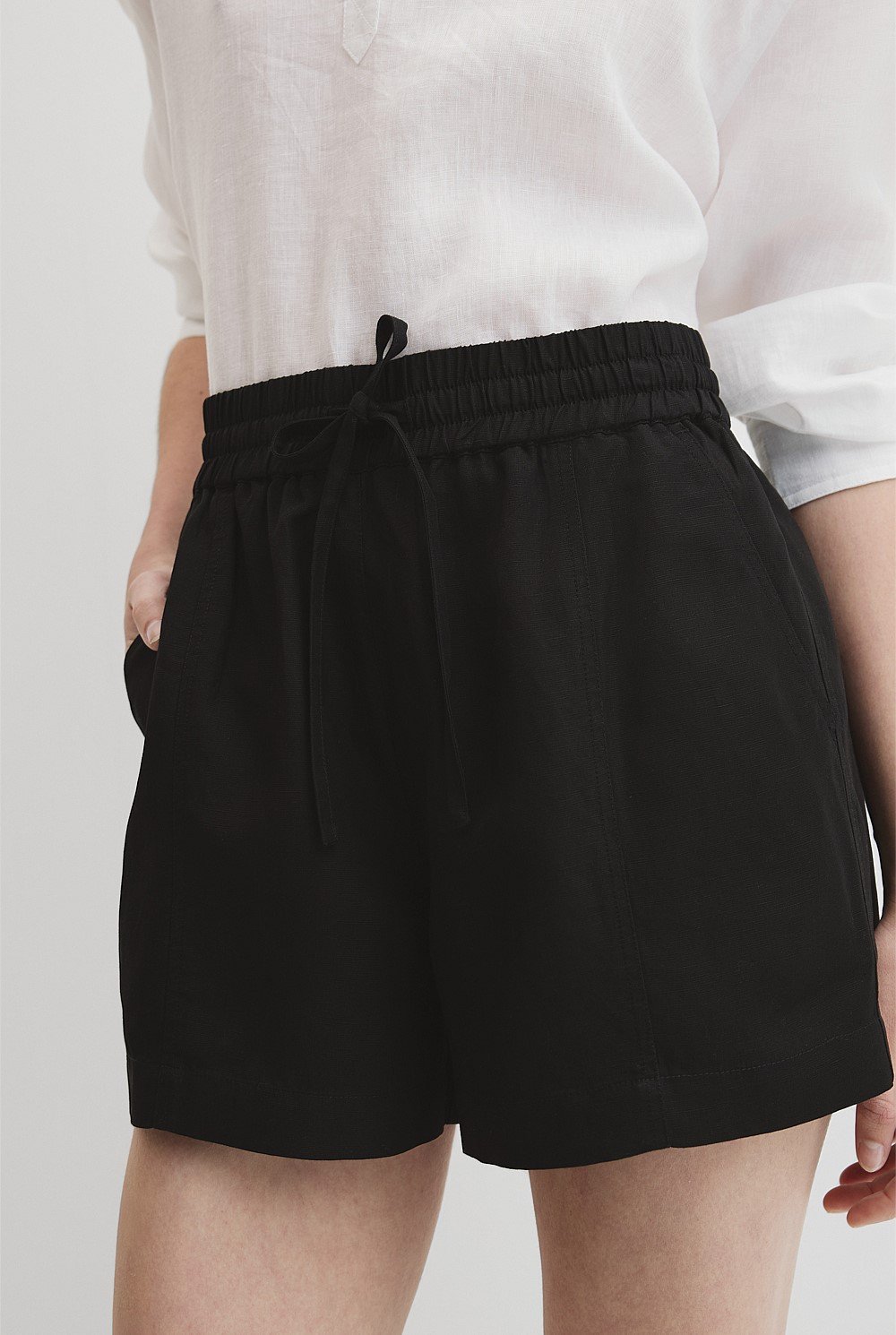 Panelled Short