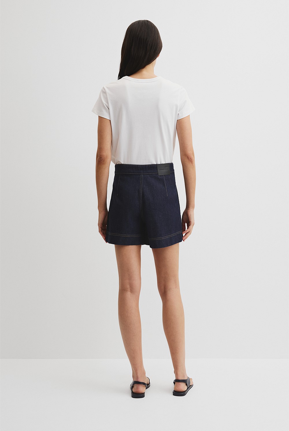 Denim Skort