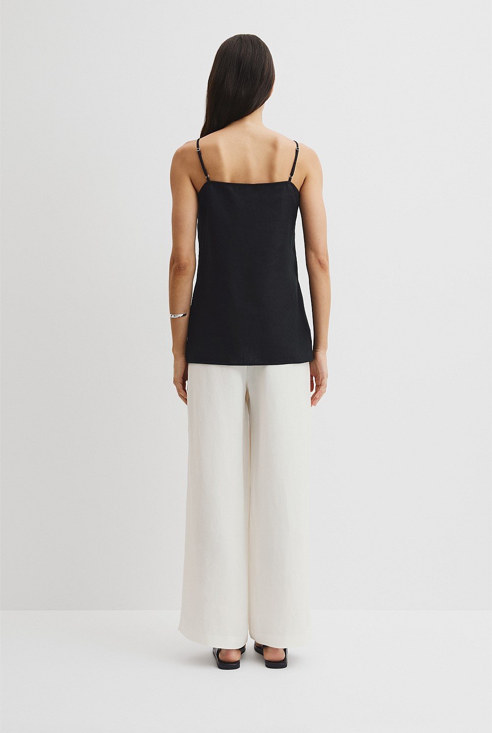 Organically Grown Linen Longline Cami