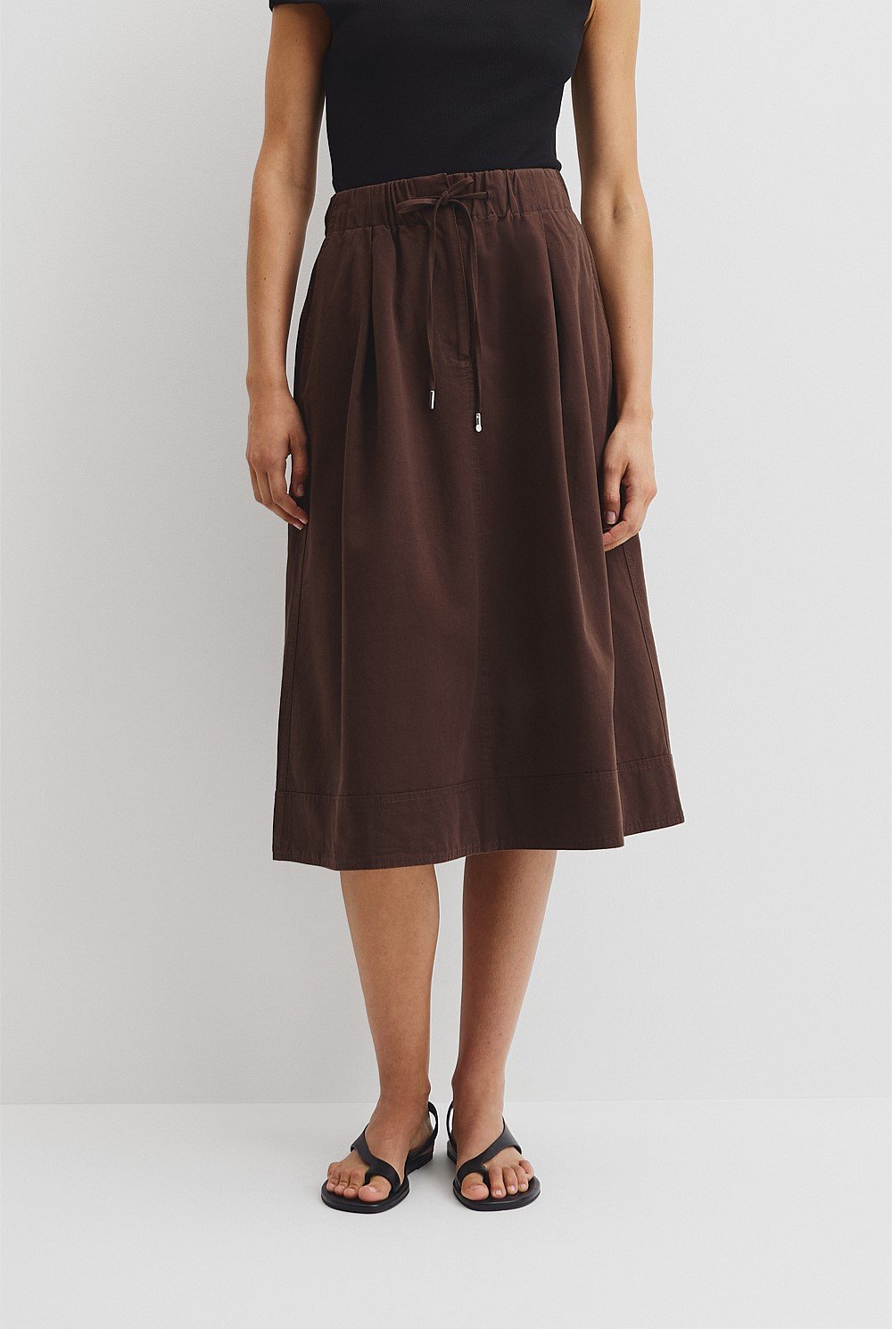 Organically Grown Cotton Pull-On Skirt