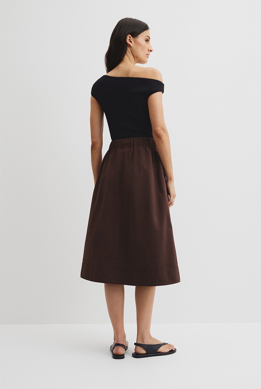 Organically Grown Cotton Pull-On Skirt