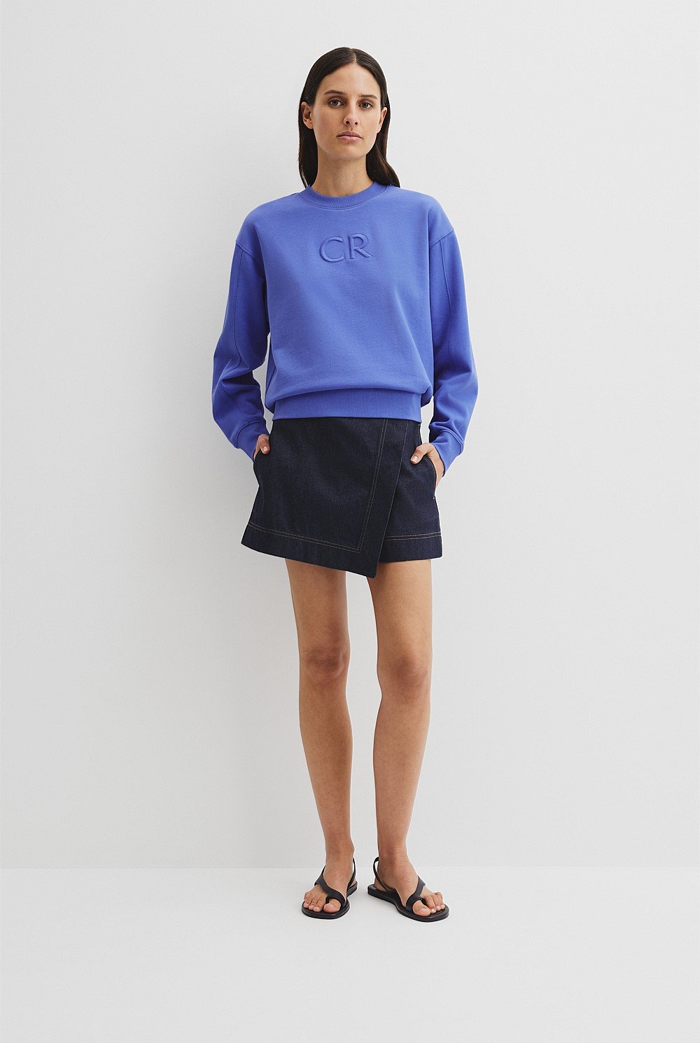 Australian Cotton CR Logo Sweat