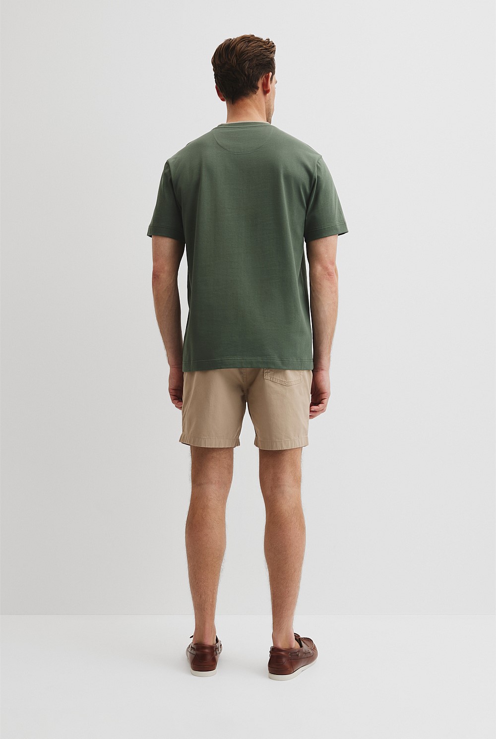 Australian Cotton CR Logo Tipped T-Shirt