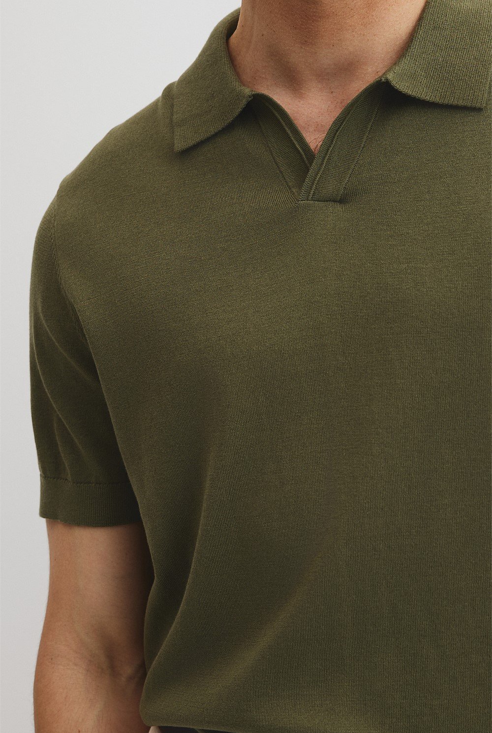 Australian Cotton Blend Silk Trophy Polo