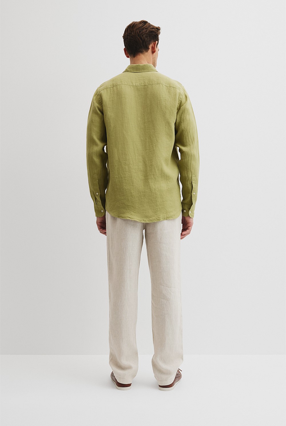 Regular Fit Organically Grown Linen Shirt