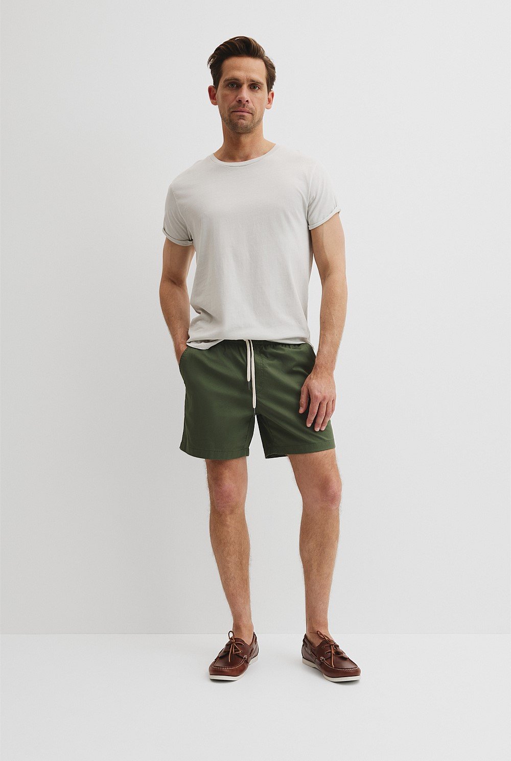 Australian Cotton Longline Garment Dye T-Shirt