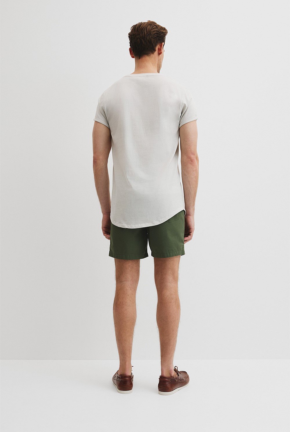 Australian Cotton Longline Garment Dye T-Shirt