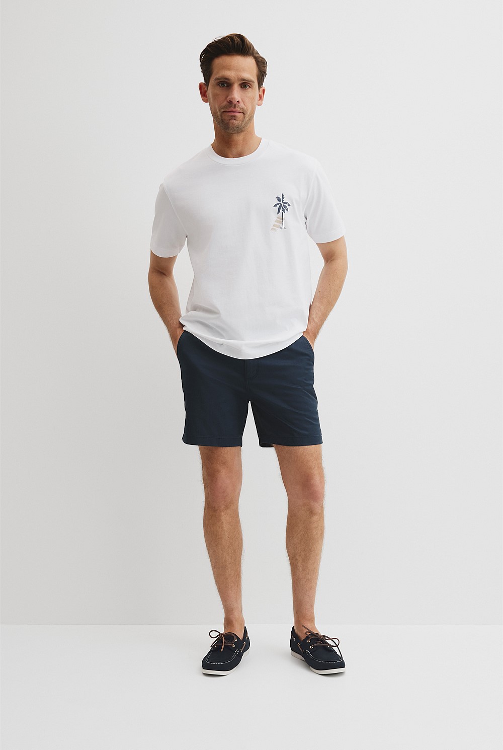 Australian Cotton Beach Graphic T-Shirt