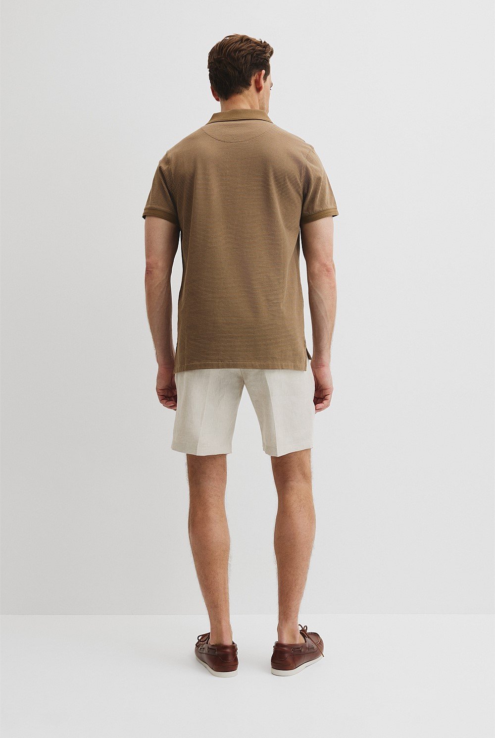 Cotton Jacquard Polo