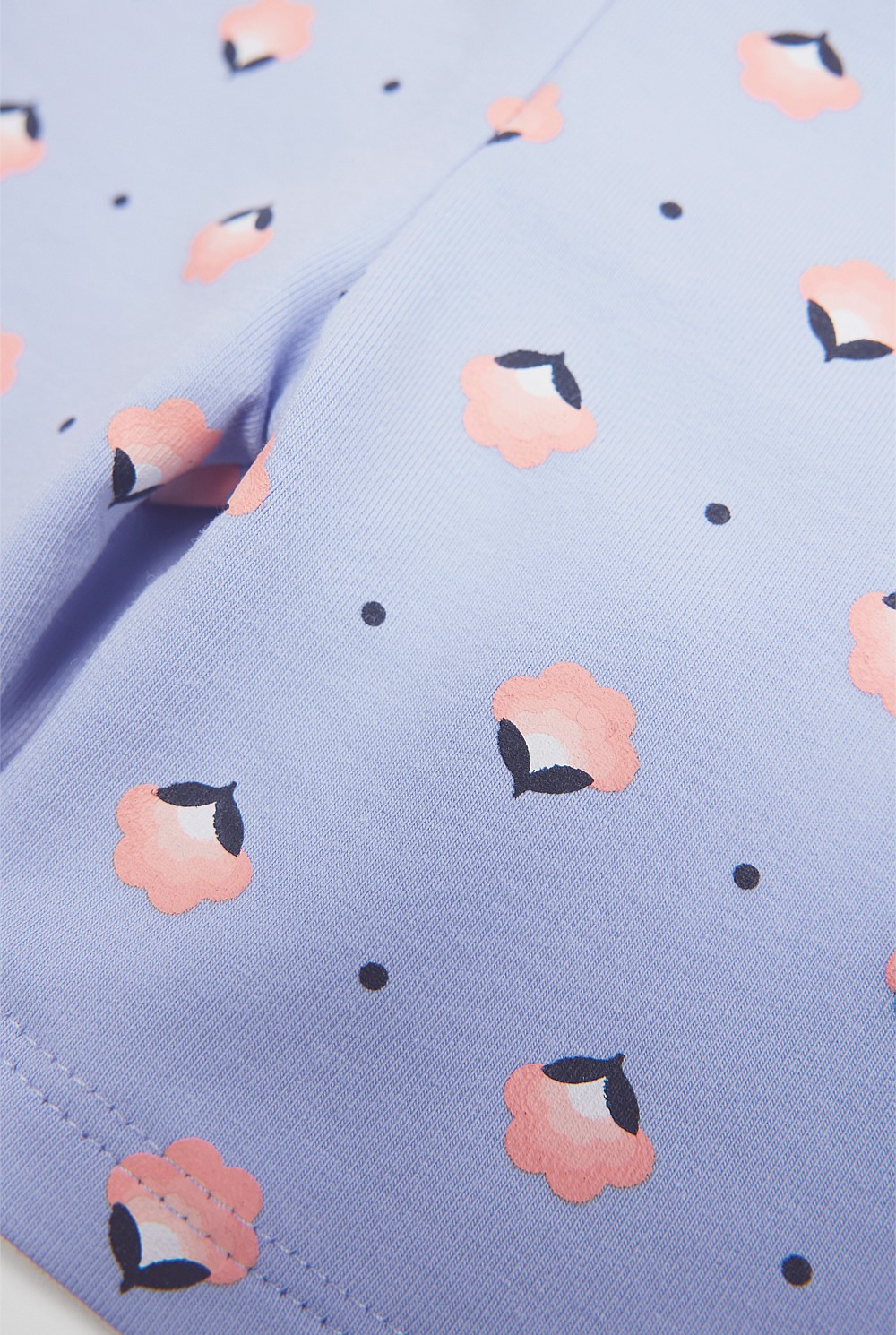 Organically Grown Cotton Blend Bike Short