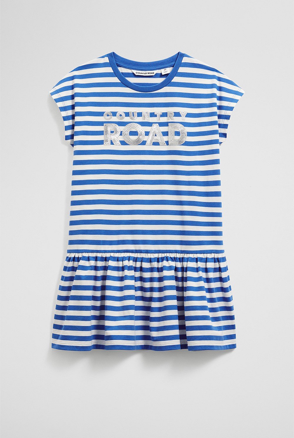Drop Waist Logo T-Shirt Dress