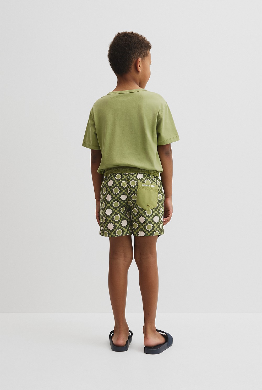 Star Geometric Board Short