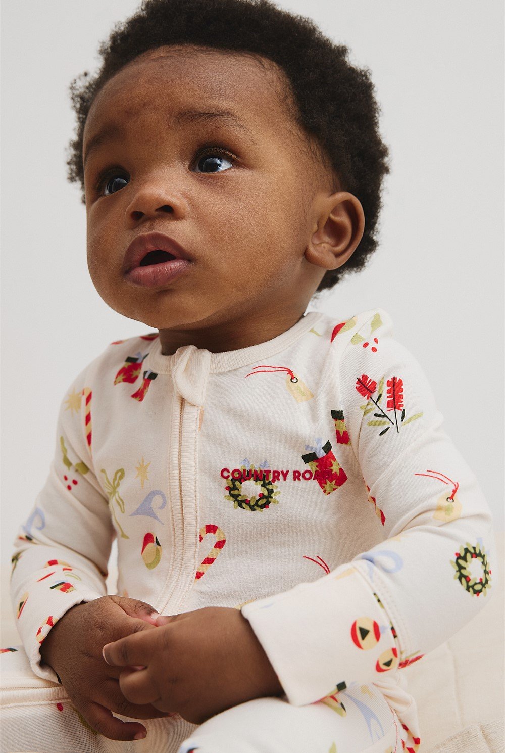 Organically Grown Cotton Festive Print Jumpsuit