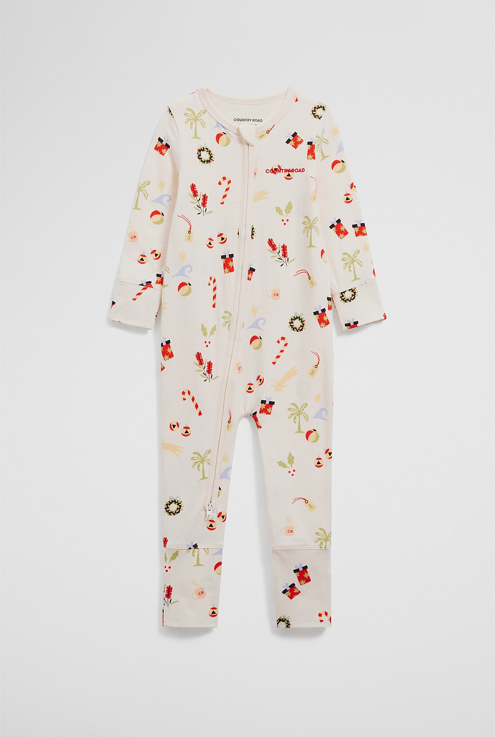 Organically Grown Cotton Festive Print Jumpsuit