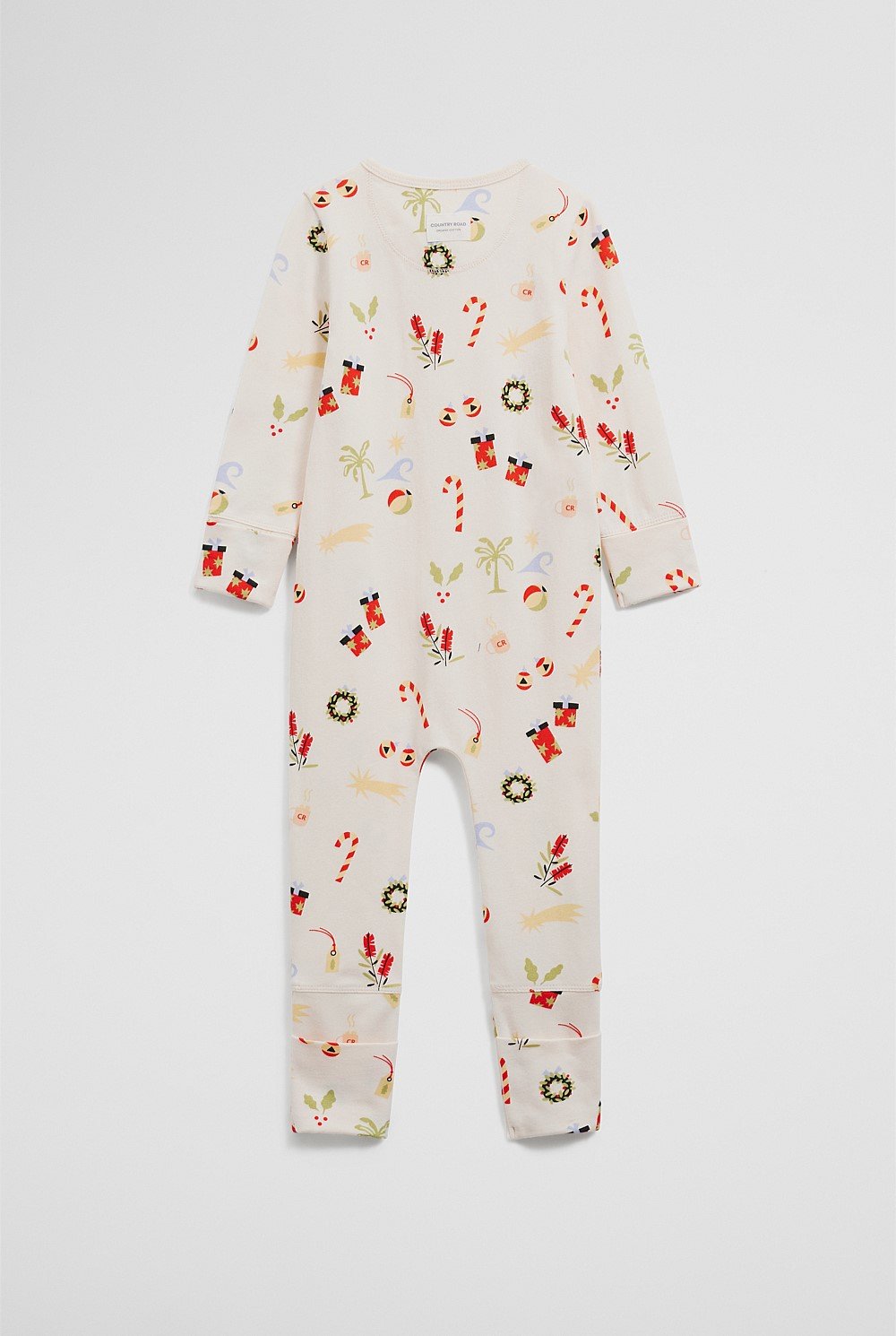Organically Grown Cotton Festive Print Jumpsuit