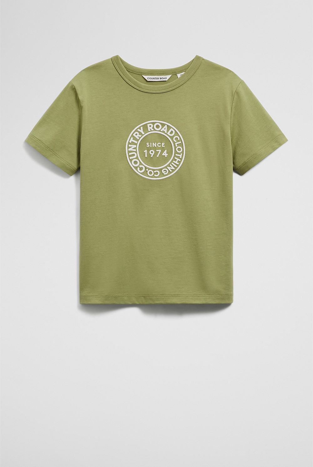 Australian Cotton Oversized Logo T-Shirt