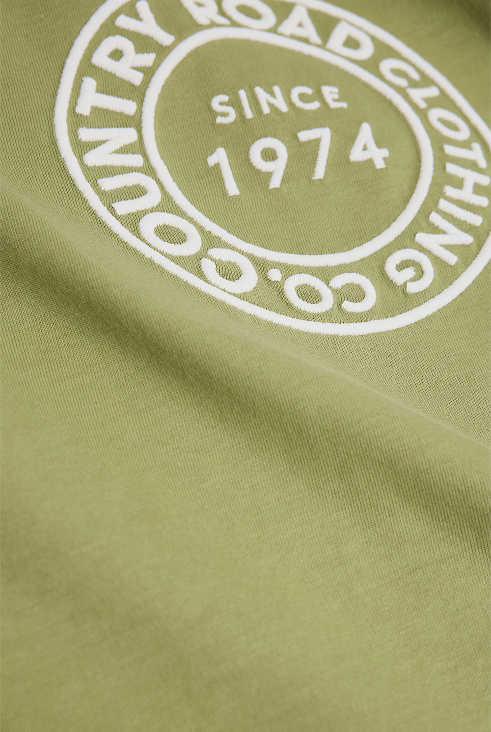 Australian Cotton Oversized Logo T-Shirt