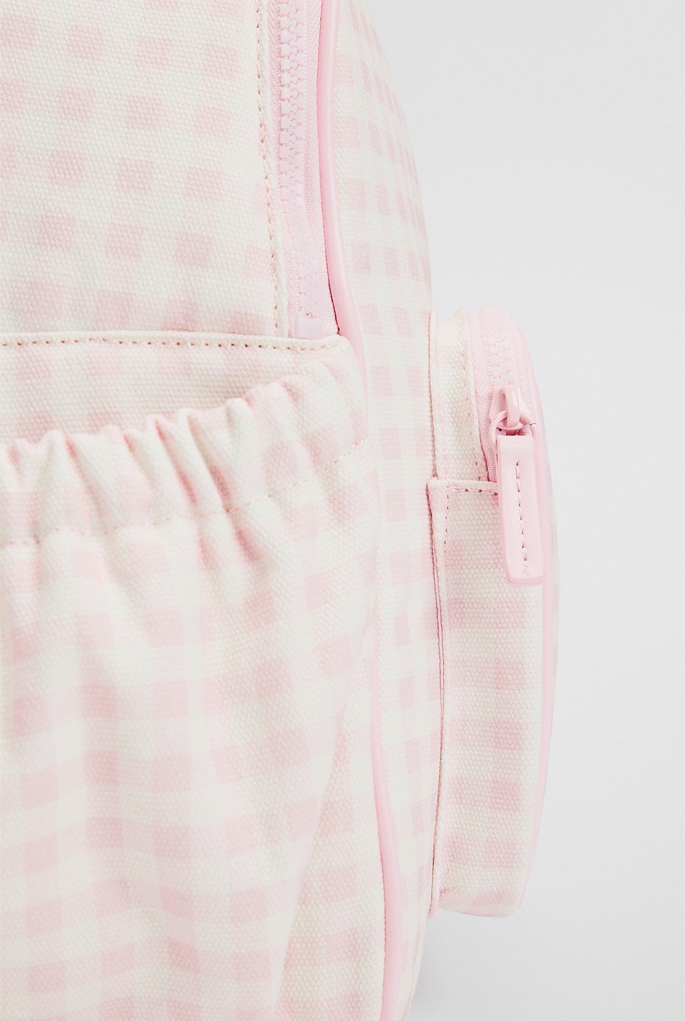 Gingham Backpack