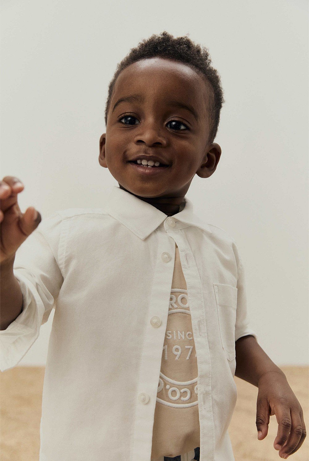 Australian Cotton Oversize Circle Logo T-Shirt