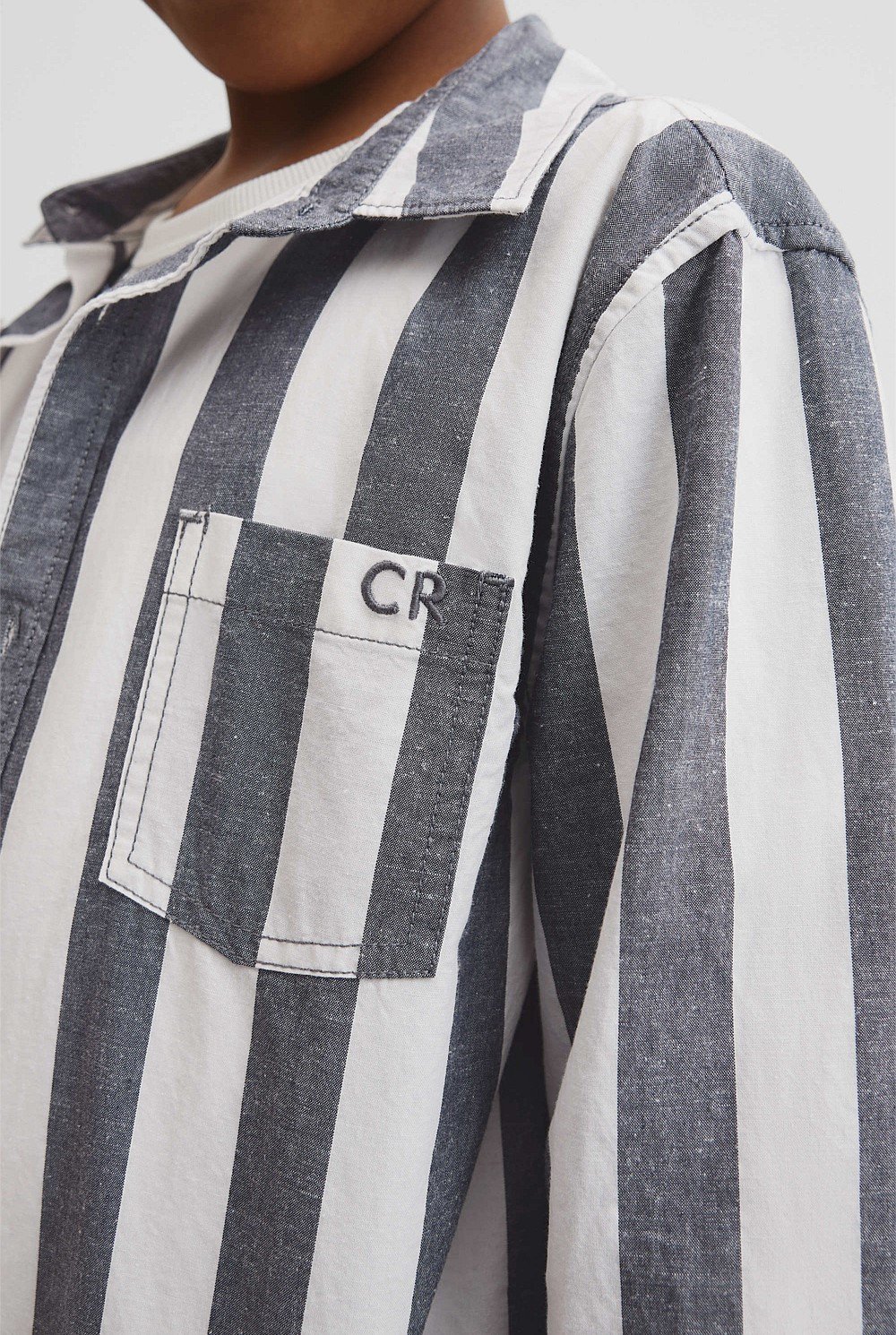 Organically Grown Cotton Blend Shirt