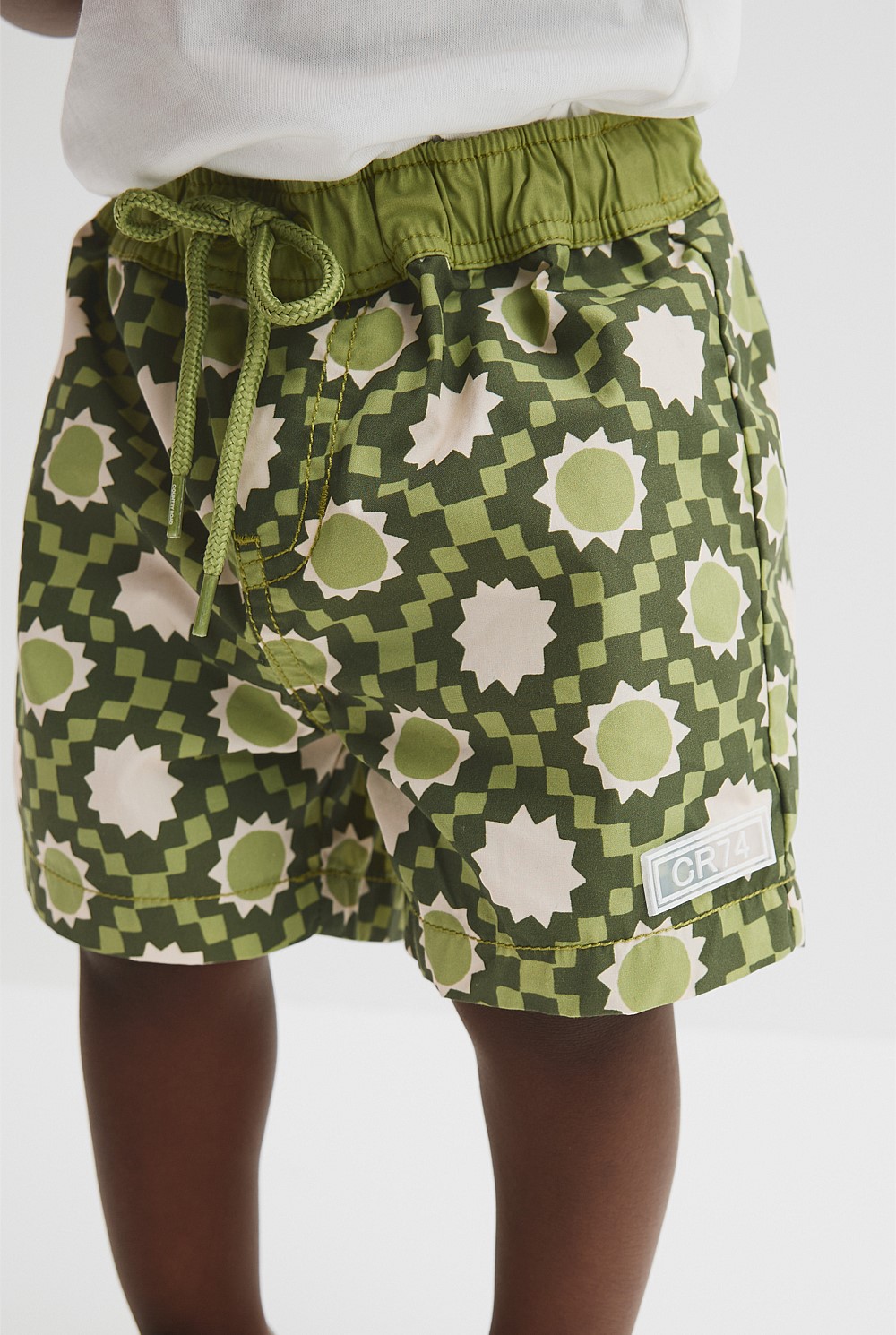 Star Geometric Board Short