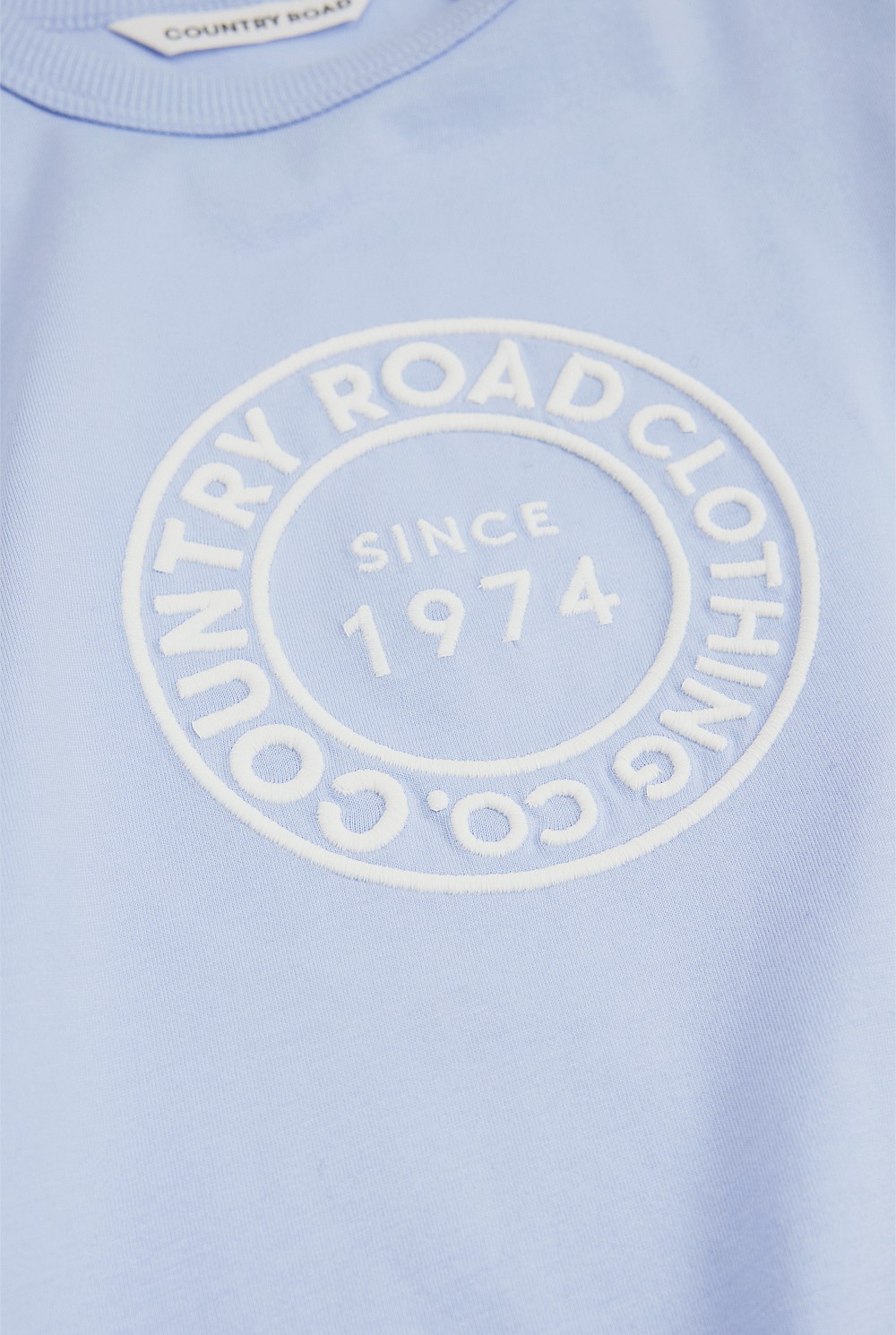 Australian Cotton Oversized Logo T-Shirt