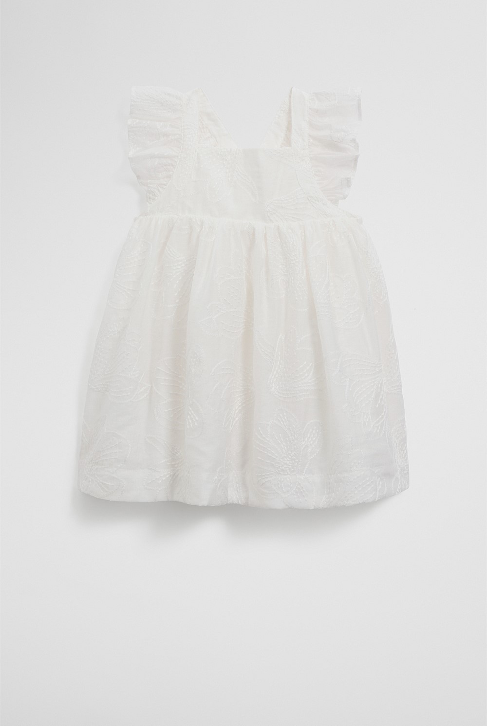 Floral Frill Strap Dress