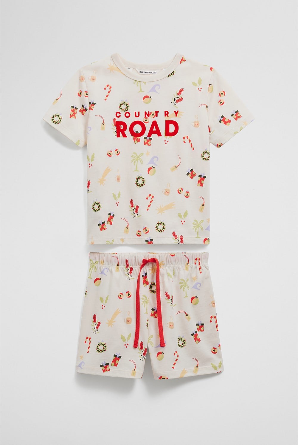 Festive Print Pyjama Set