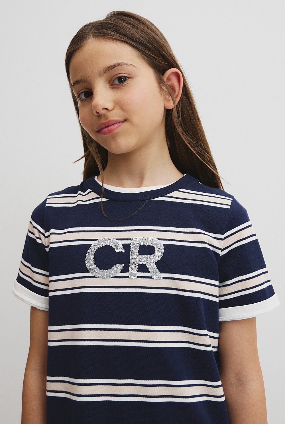 CR Logo T-Shirt Dress