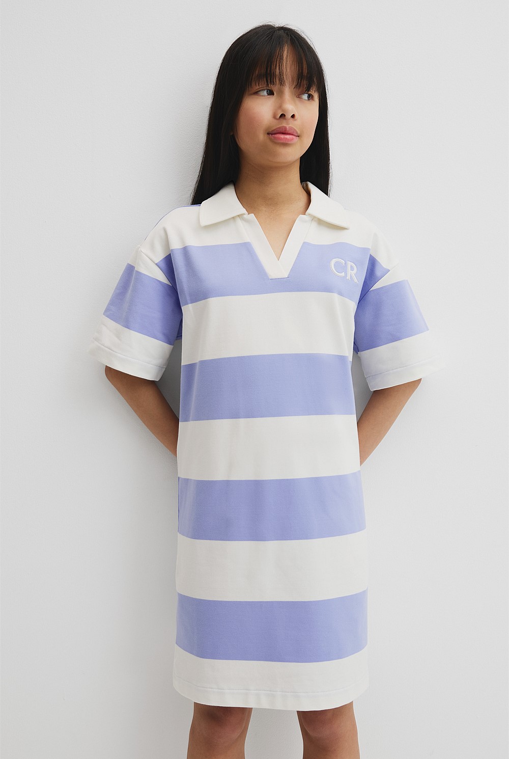 Teen Rugby Stripe Dress
