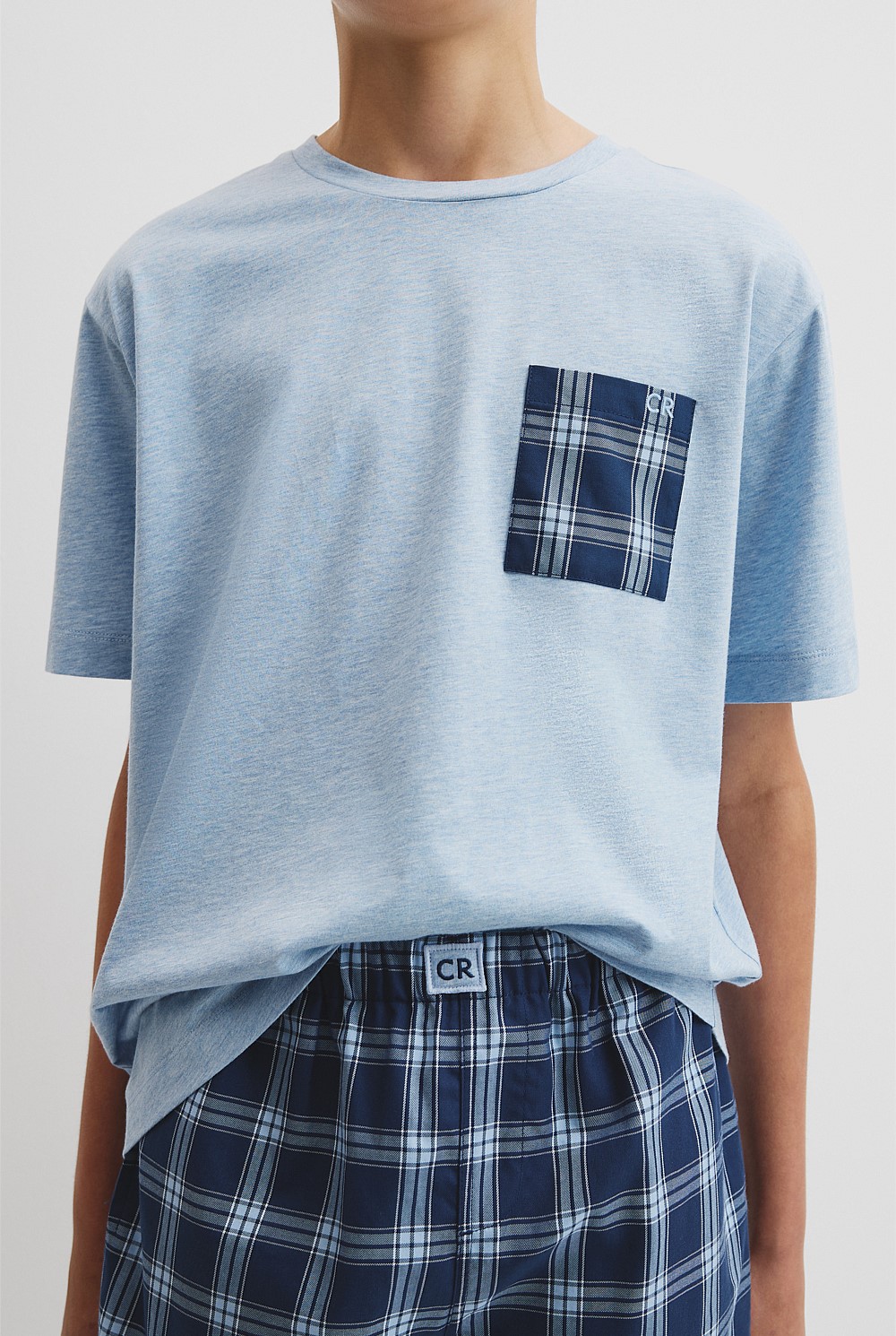 Teen Woven Boxer Pyjama Set