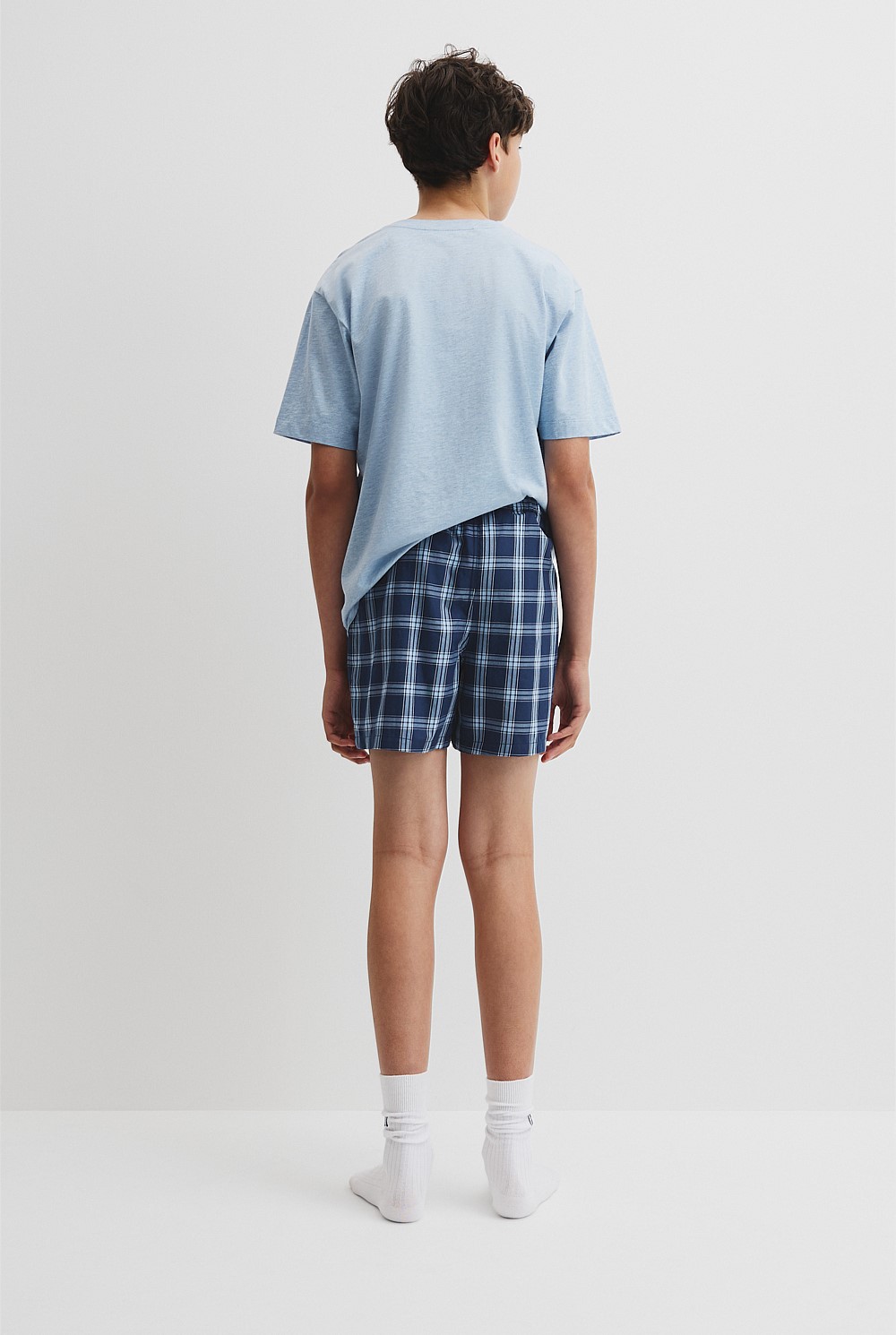 Teen Woven Boxer Pyjama Set