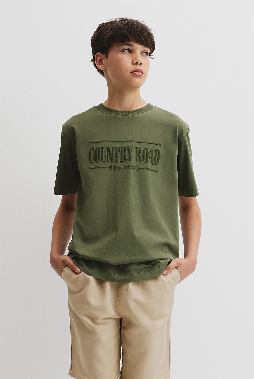 Teen Australian Cotton Heritage Oversized T-Shirt