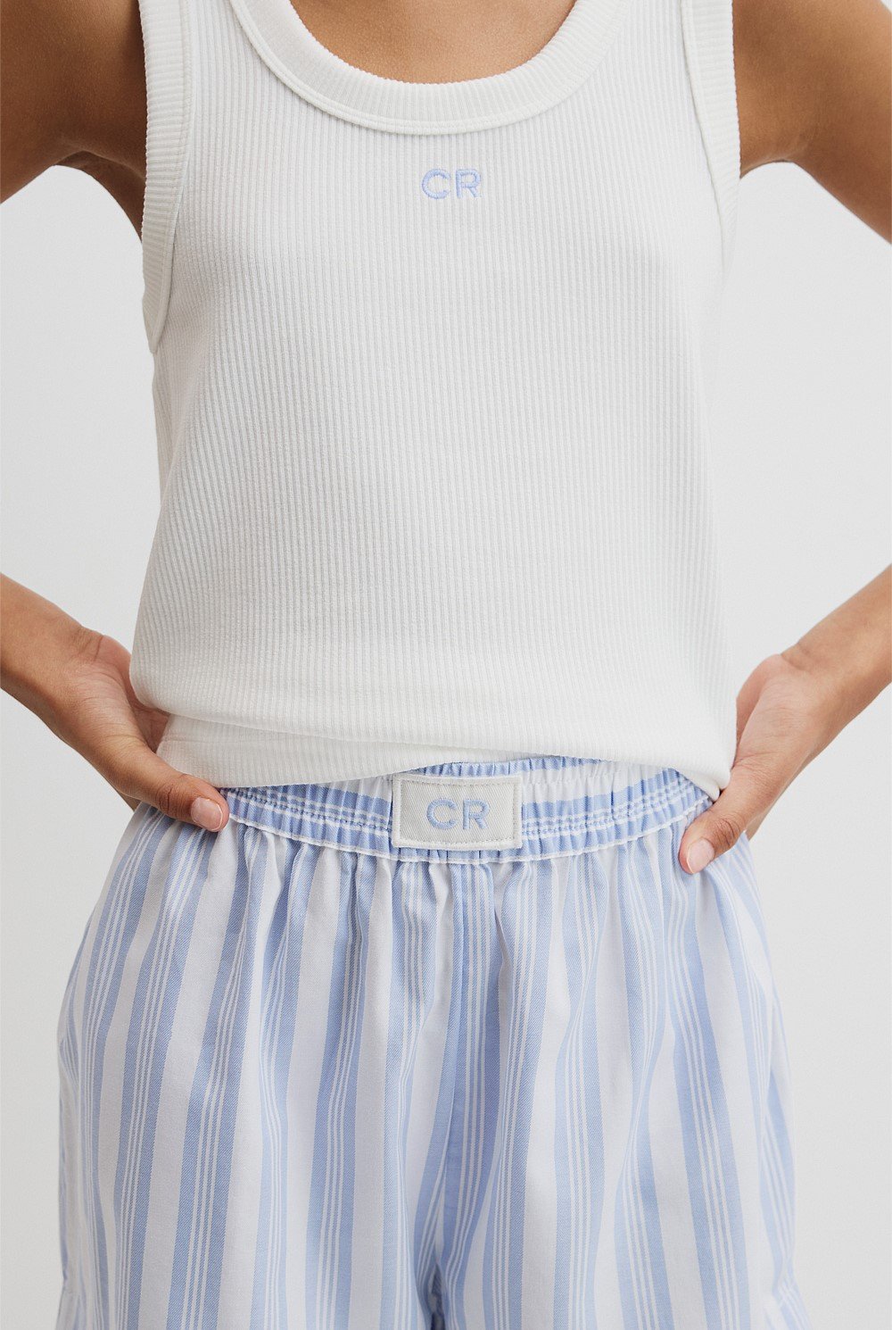 Teen Boxer Stripe Pyjama Set