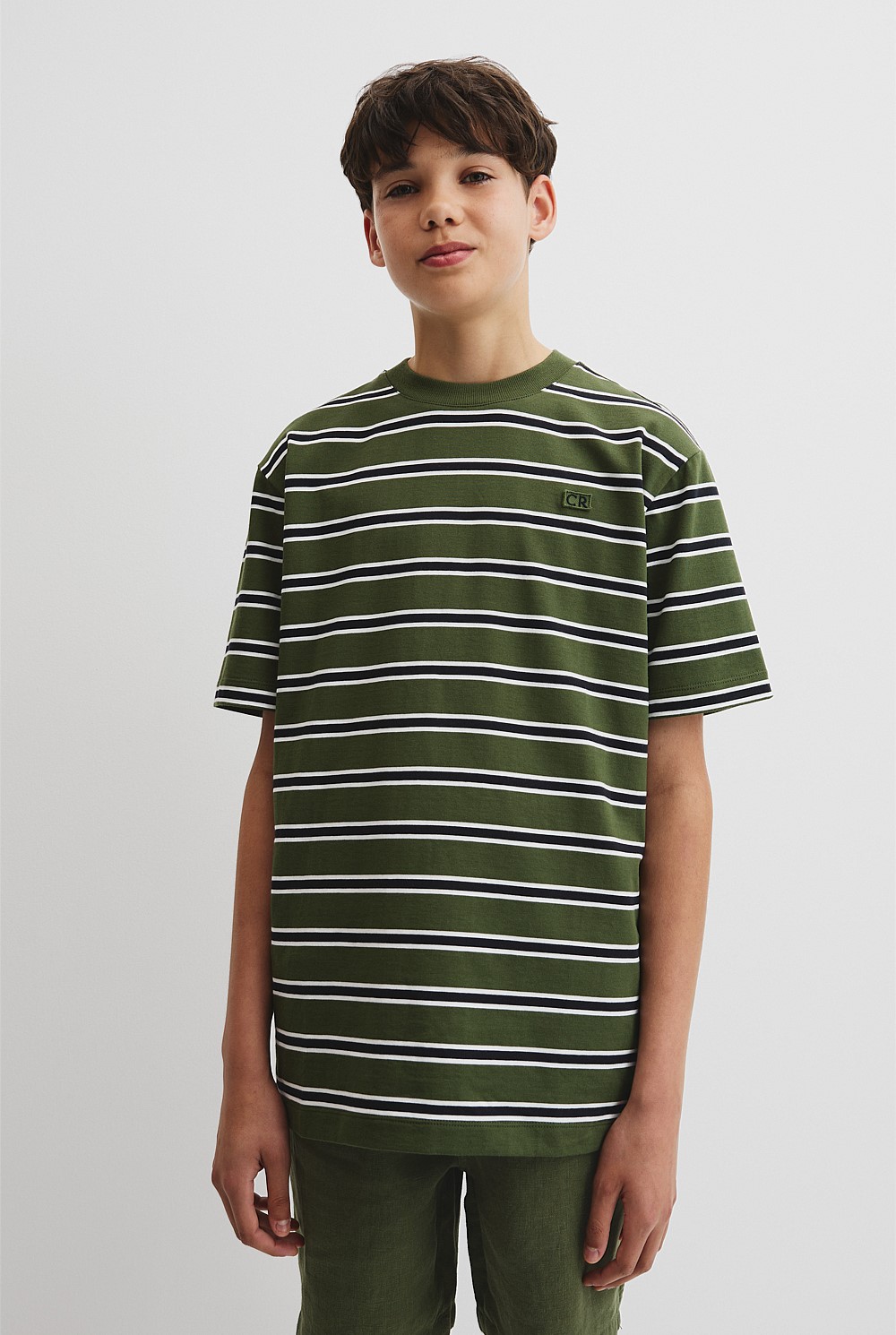 Teen Relaxed Stripe T-Shirt
