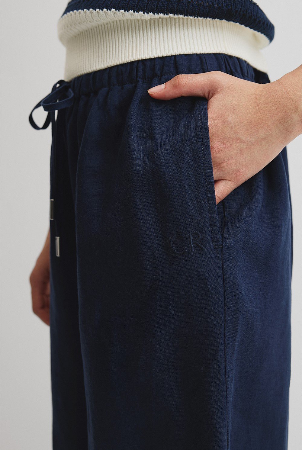 Teen Organically Grown Linen Pant