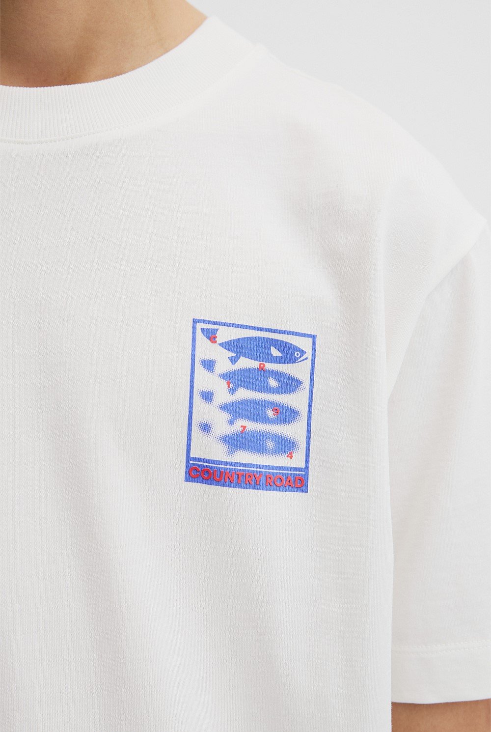 Teen Fish Print T-Shirt