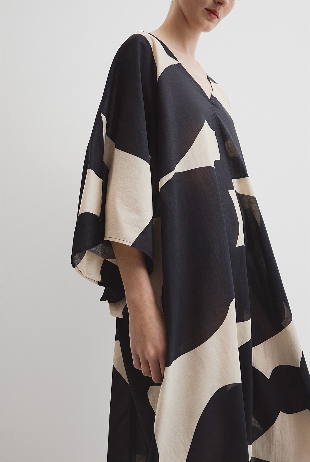 CR x Julie White Print Kaftan