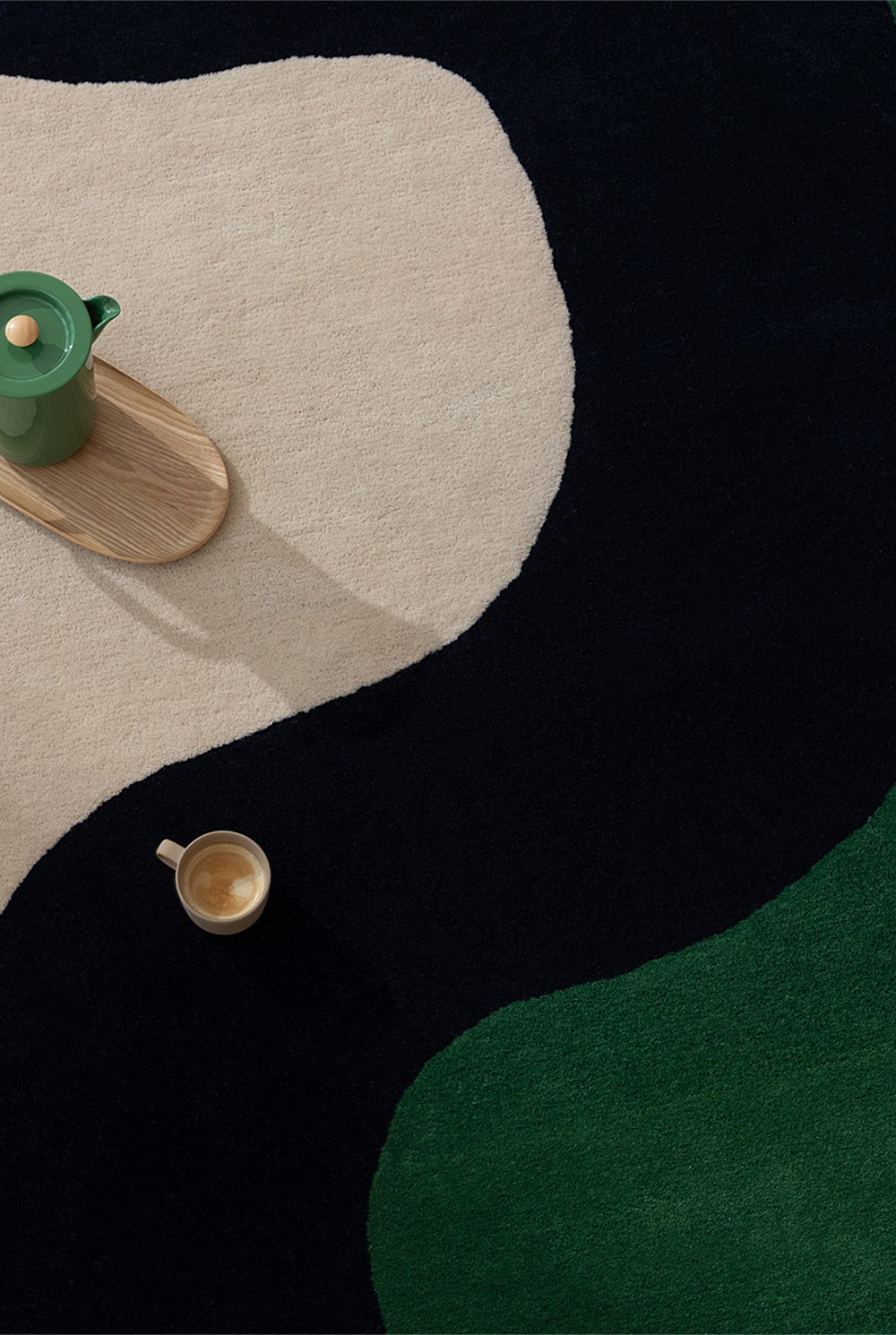 Seireeni Green Rug 240x170cm