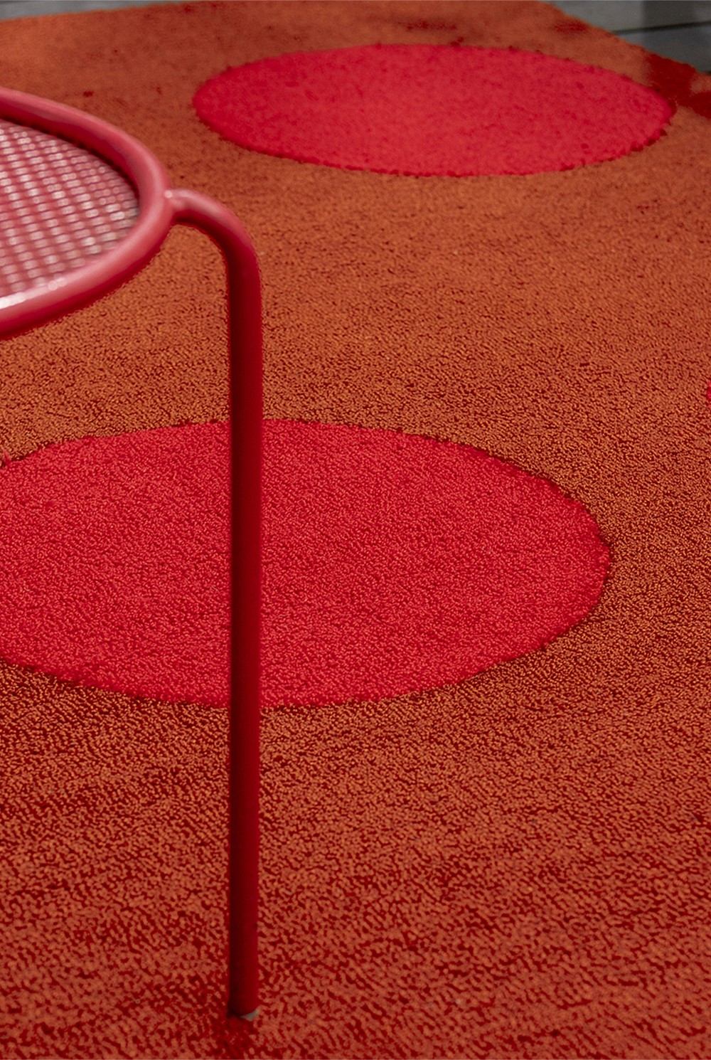 Habitat Festival Dots Red Outdoor Rug 230x160cm