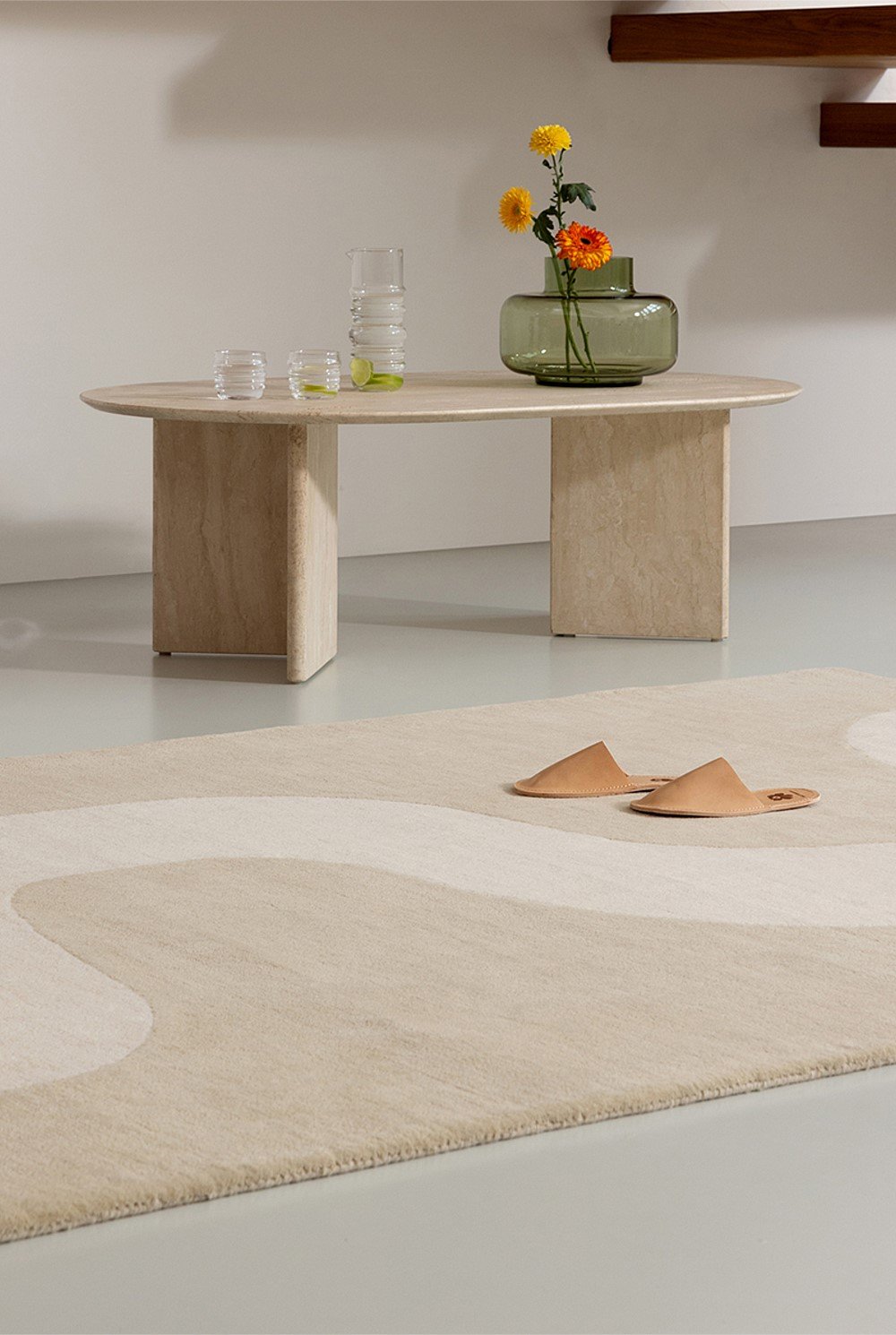 Seireeni Warm Beige Rug 350x250cm
