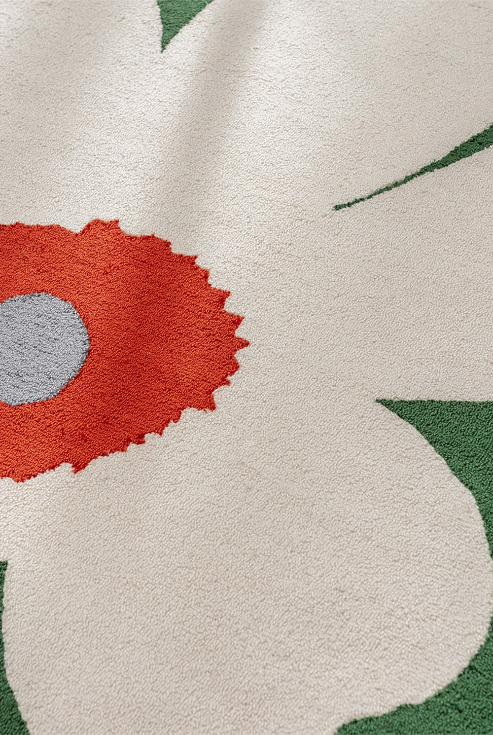 Unikko 60th Anniversary Green Rug 230x160cm