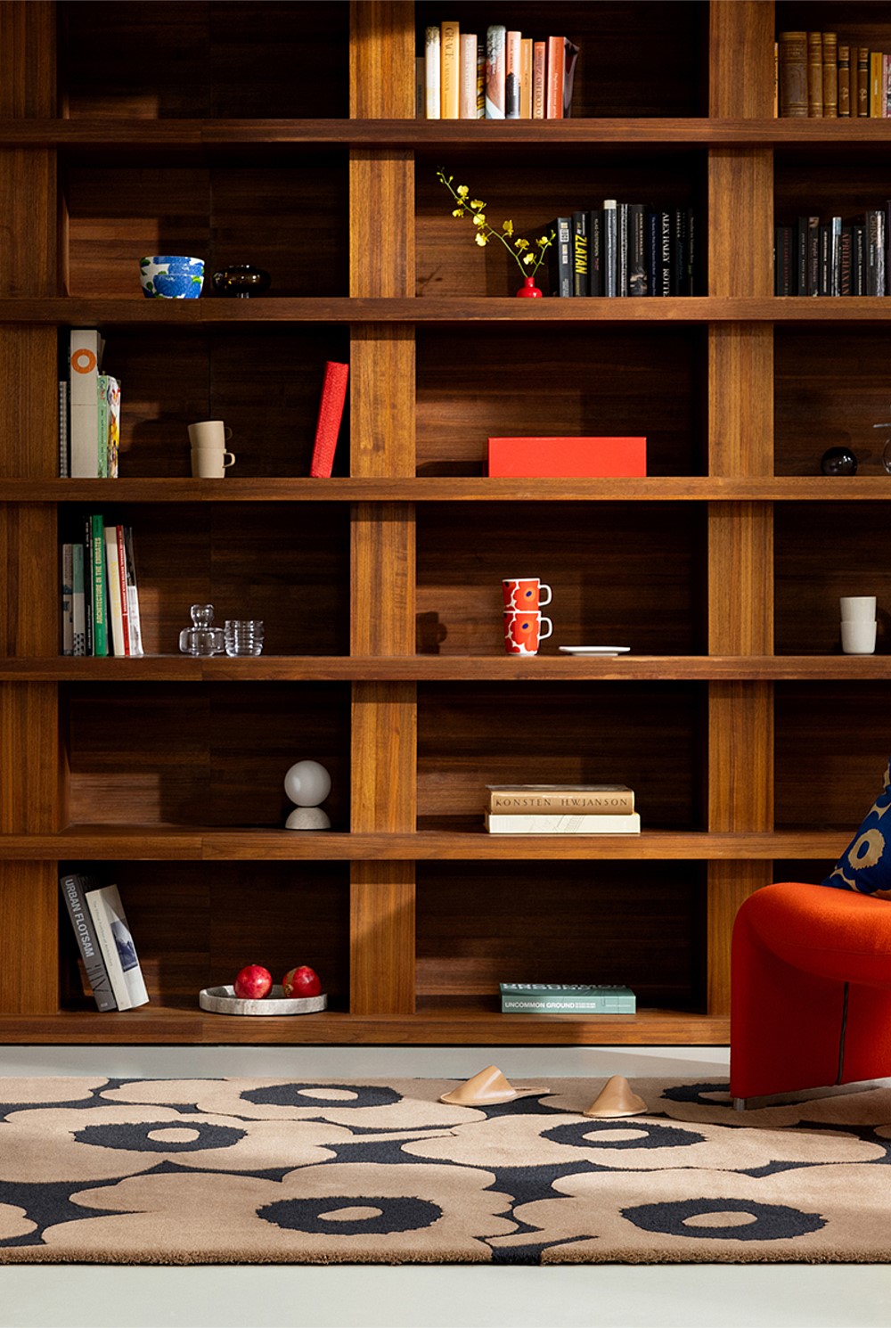 Unikko Beige Rug 200x140cm