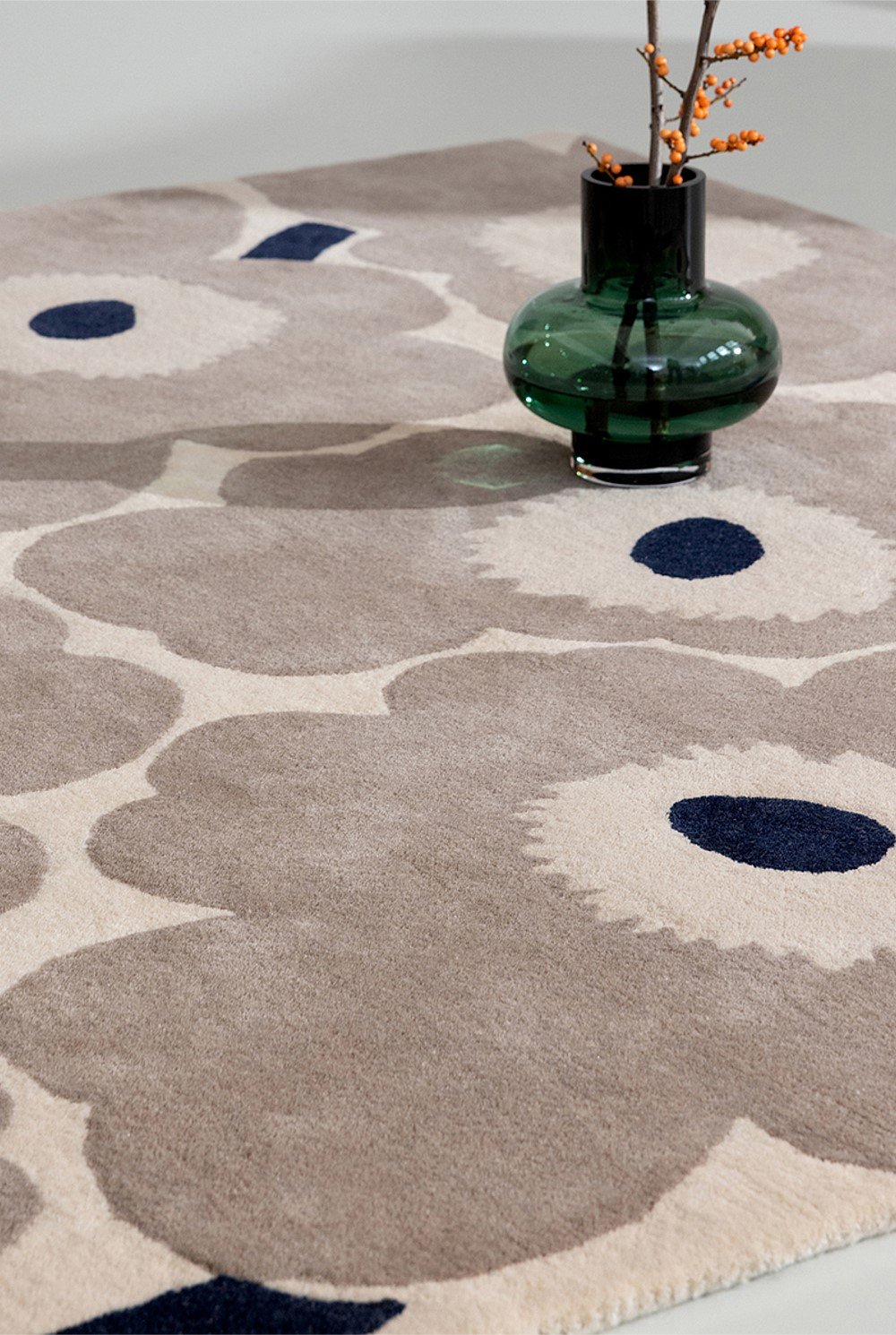 Unikko Greige Rug 240x170cm