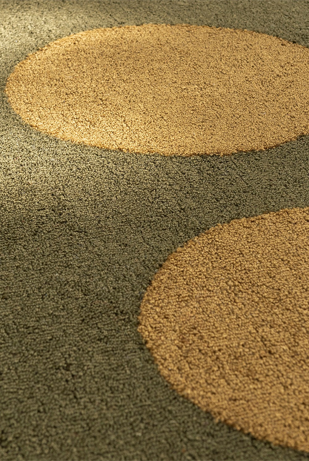 Habitat Festival Dots Olive Green Outdoor Rug 350x250cm