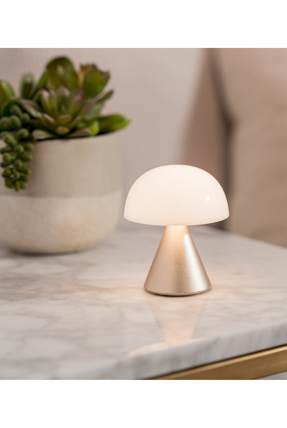 Mina Mini Led Lamp - Gold