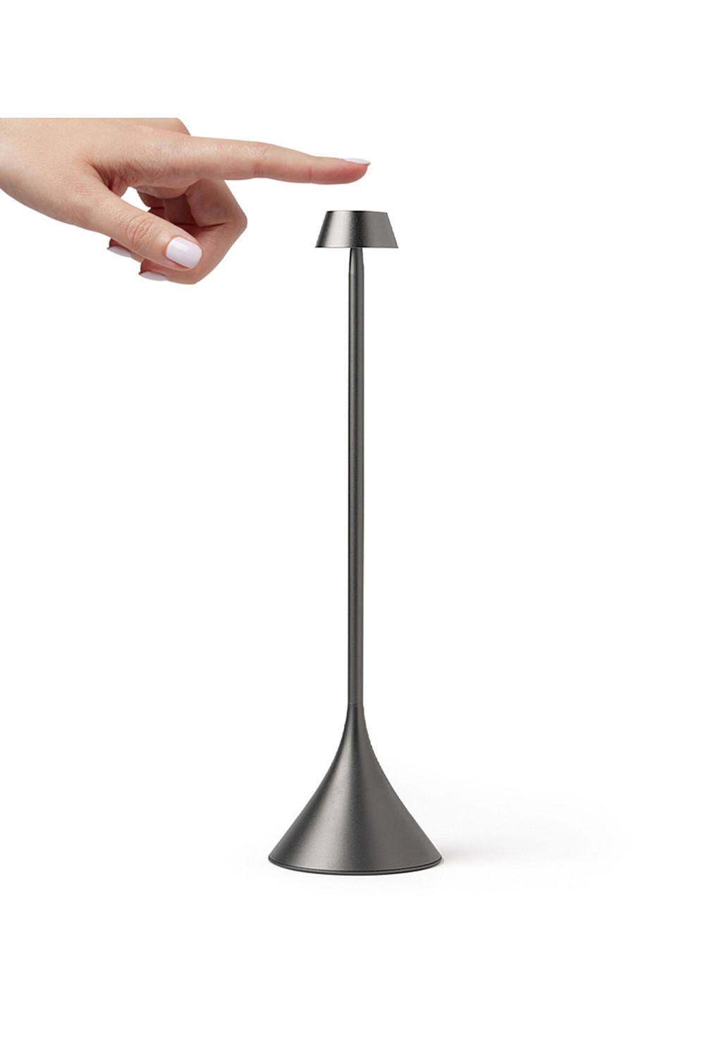 Steli Shade Infinitely Pairable Table Lamp - Gunmetal